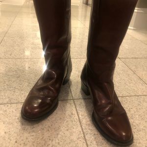 Gucci Brown Heeled Boots